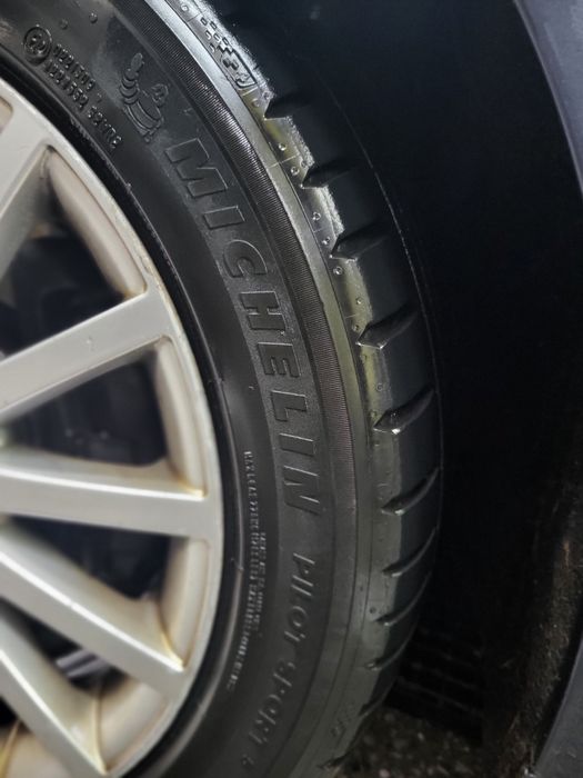 Set jante audi 17 + cauciucuri vara 245/45/r17