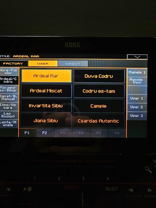 Set Korg PA4X Personal