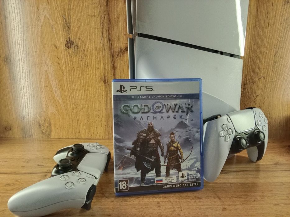 Sony ps5 slim 1tb god of war Ragnarok