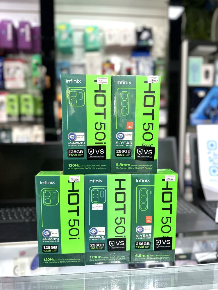 INFINIX HOT 50 PRO+.256GB/16GB. Uzimei-дан утган. Гарантия-1йил.