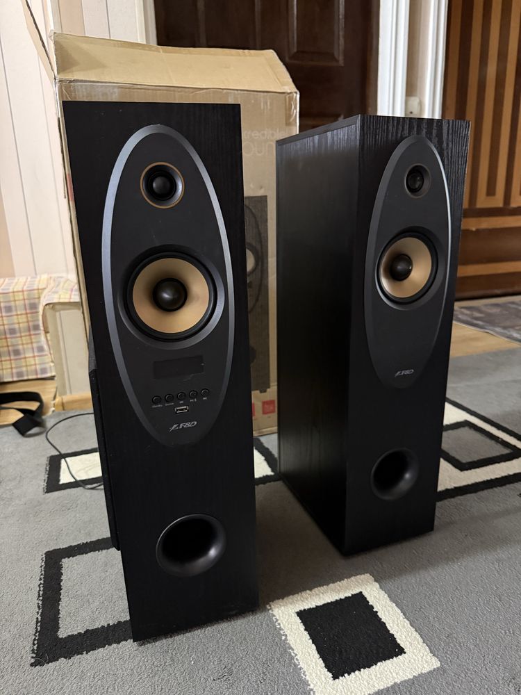 Новые колонки F&D и микрофон