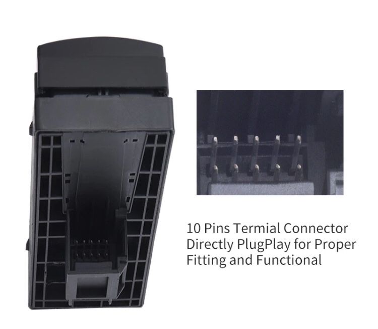 Panou butoane geamuri Switch  Audi A3 8P A4 B6 B7 A6  C6 Q7