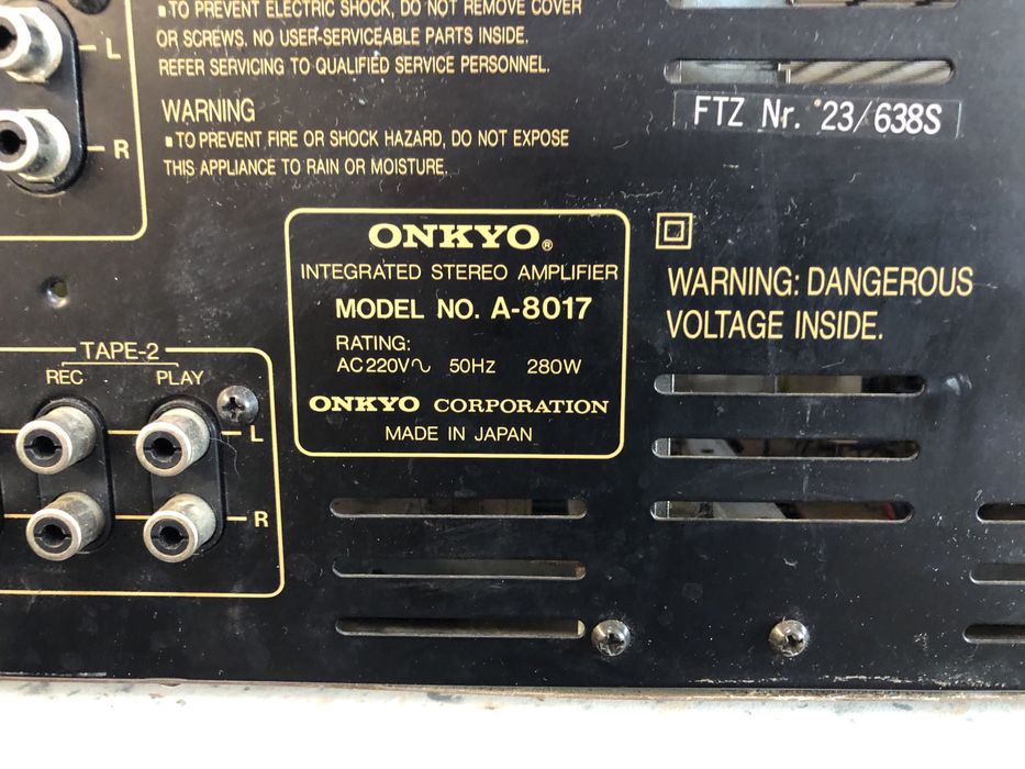 Onkyo A-8017 стерео