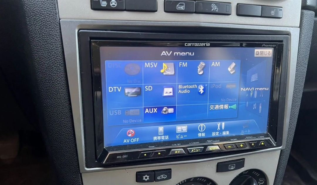 Pioneer Carrozzeria Avic-zh07
