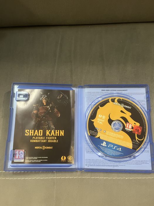 Fifa24 и Mortal kombat11 за PS4