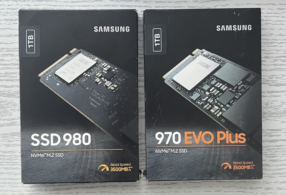 SSD M2 980 si 970 evo plus - sigilate