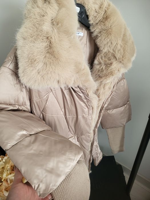 Уникално яке с пух