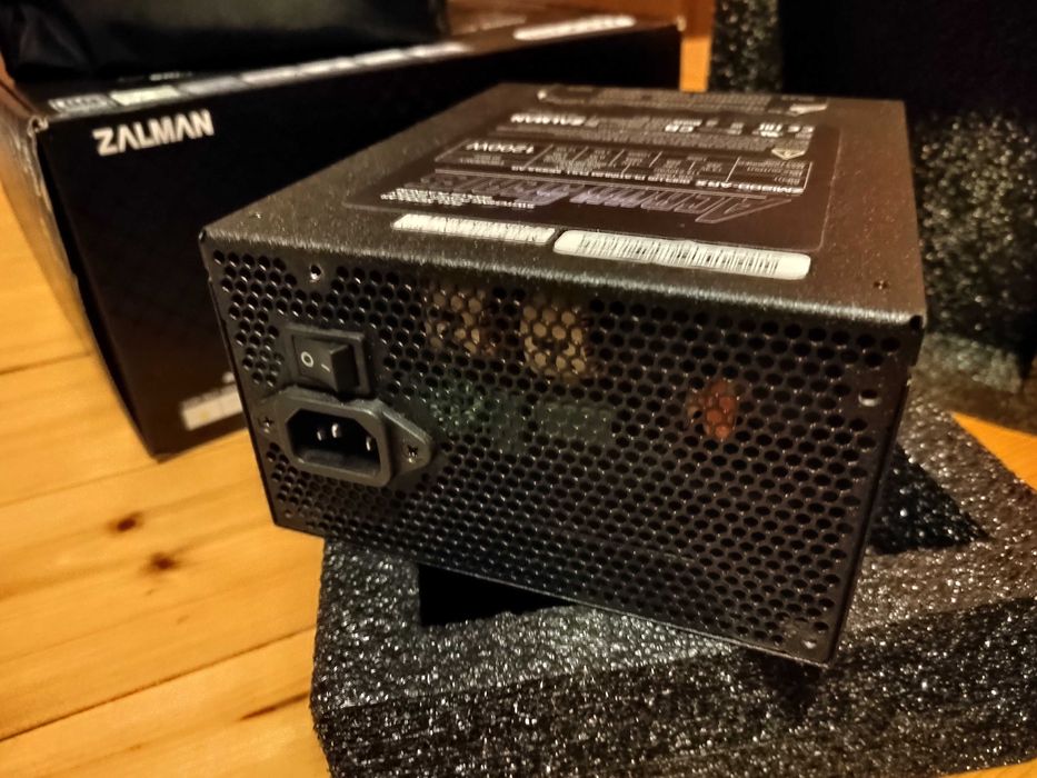ZALMAN Acrux Series 80plus Platinum Full Modular Power Supply 1200W