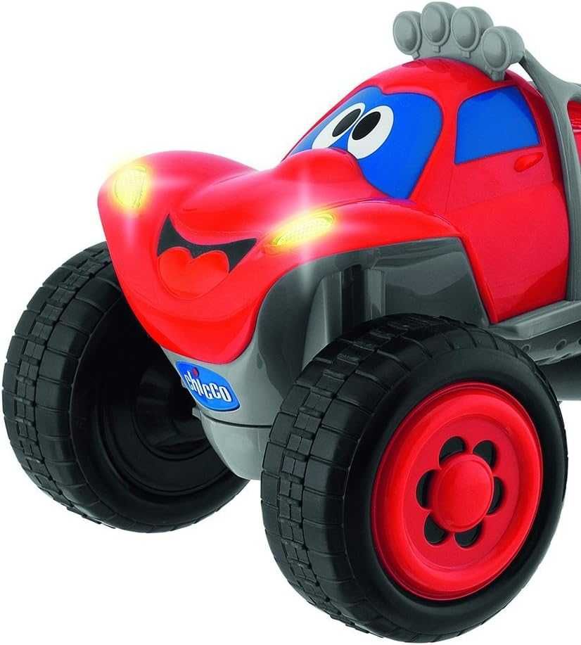 Jucarie Chicco Jeep Billy Big Wheels, rosie, 2+ani