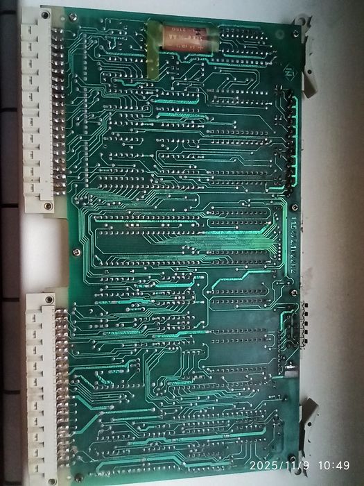 Placa computer anii 80 cu cips NEC Japan & Ireland +Mitsubishi