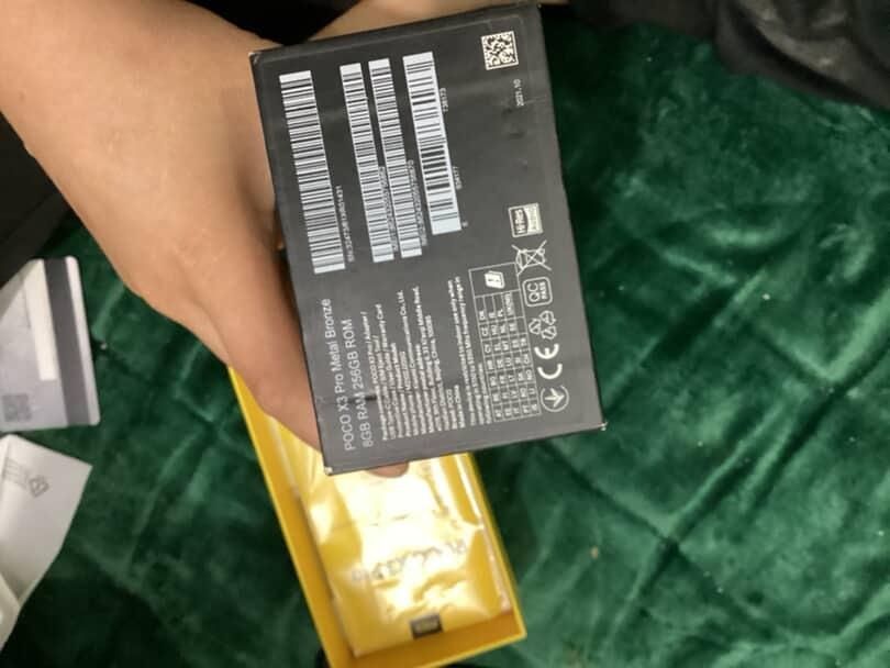 POCO x3pro 8+4 GB 256