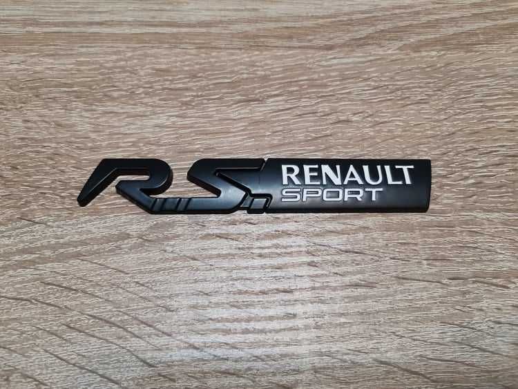 Renault R.S. Рено Р.С емблема лого надпис