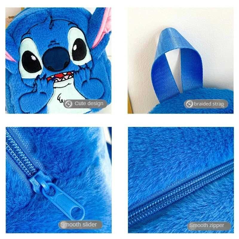 Детска раница плюшена чанта Лило и Стич Disney Lilo & Stitch 3 модела