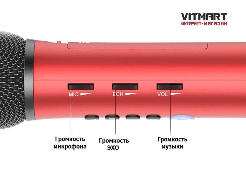 Микрофон-караоке L-698