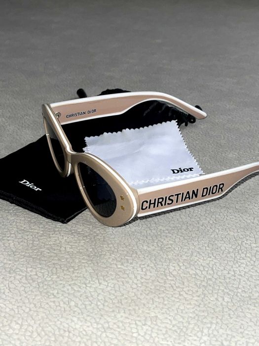 dior очила дамски бежови дамаски слънчеви беж