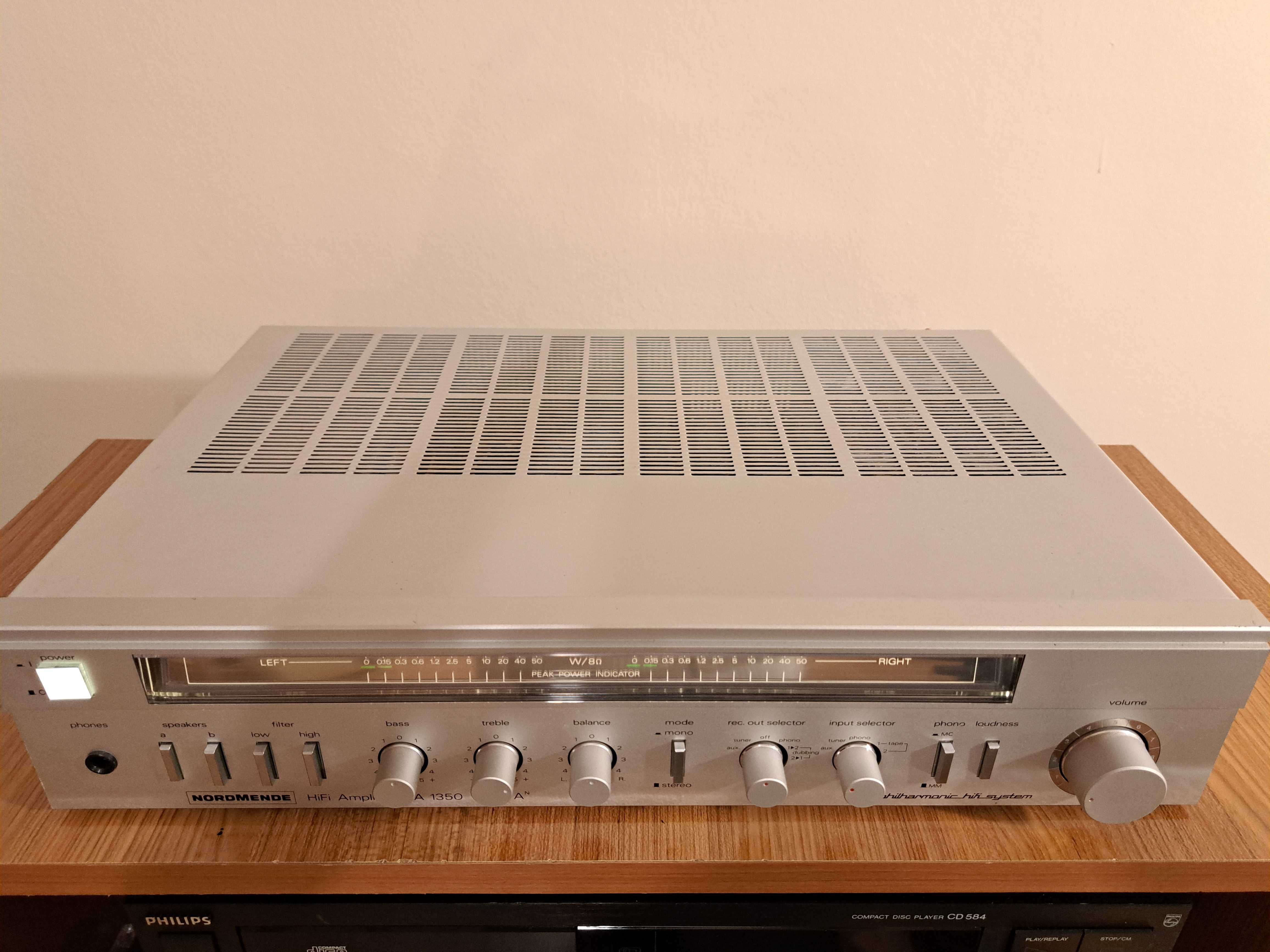 Amplificator vintage Nordmende PA1350, 1982, Japonia