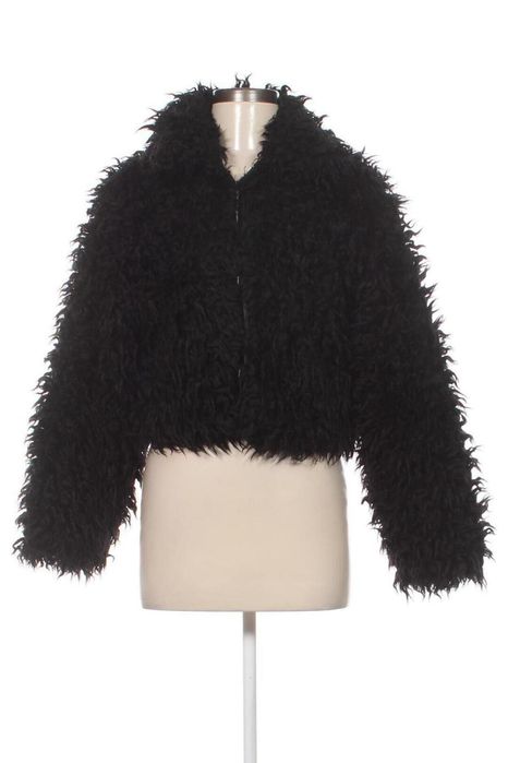 Палто с косъм - като ново