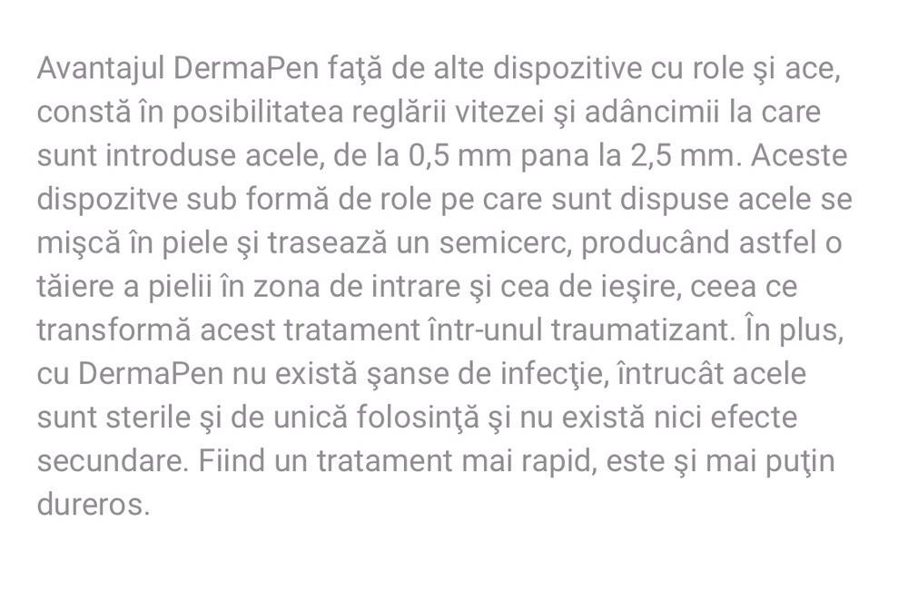 Dermapen pentru un ten mai frumos