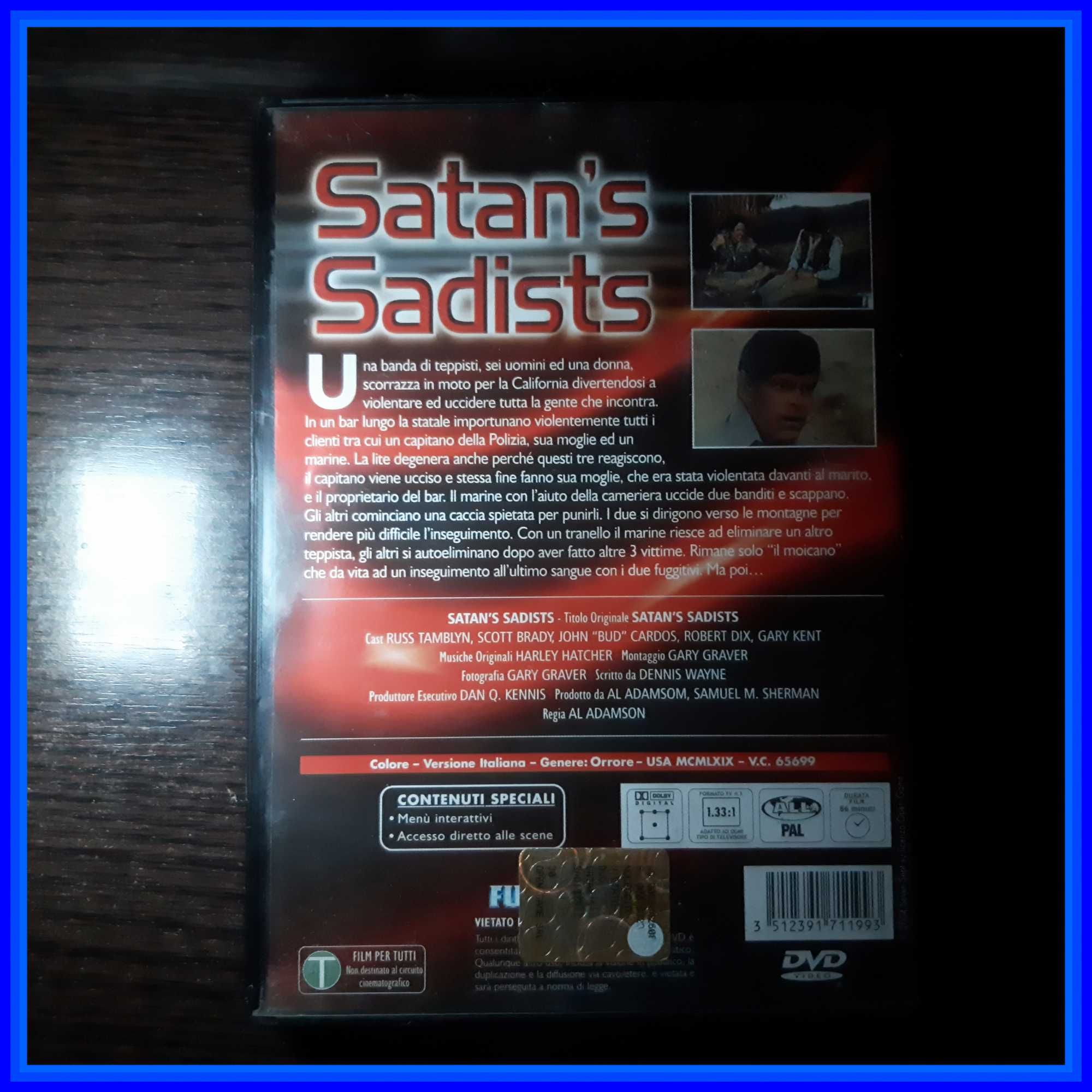 Satan's Sadists (Film DVD)