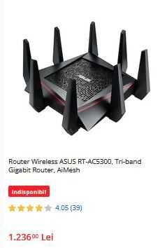 Router gaming ASUS RT-AC5300 Tri-band Gigabit Wifi 5