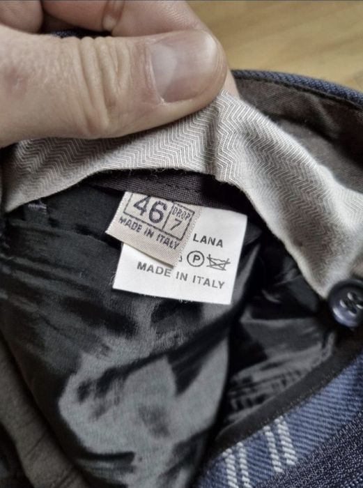 Pantaloni Elegant, Made in Italia, Barbati, 100% Lâna - 46