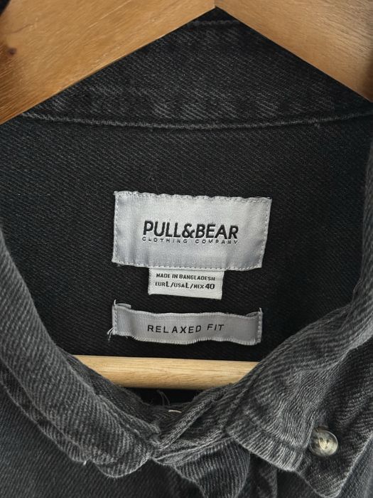 Мъжка Дънкова Риза Pull&Bear