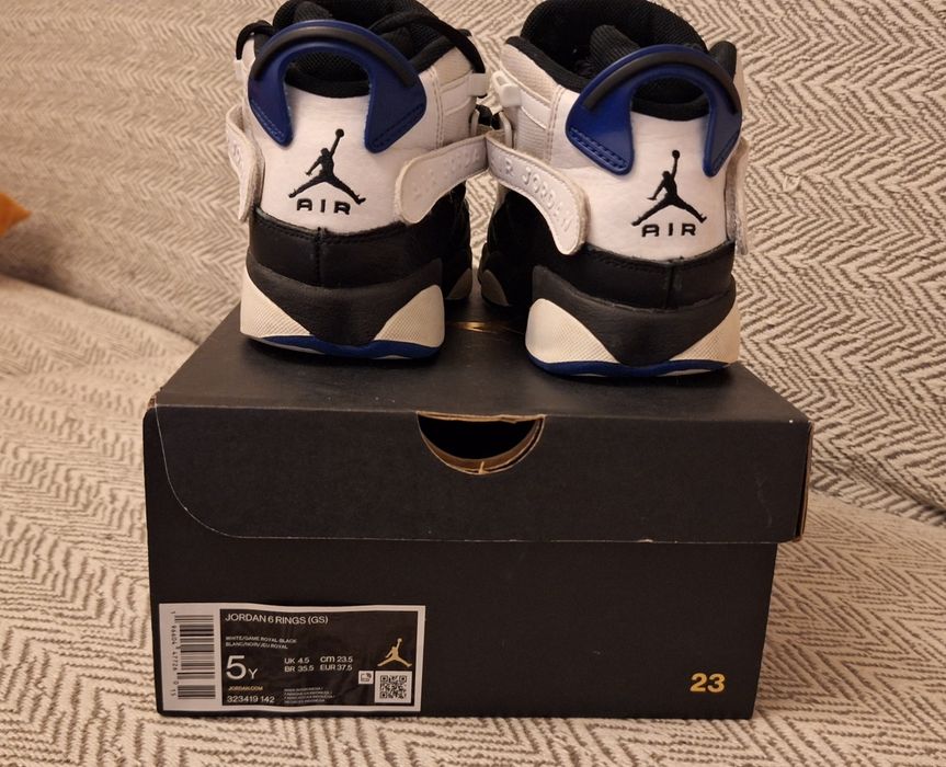 Уникални детски маратонки JORDAN 6 RINGS-37 номер