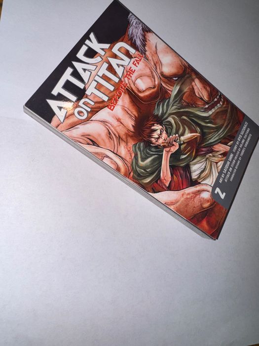 Манга attack on titan before the fall 2