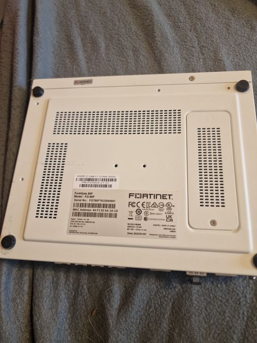 Firewall router Fortigate 80F