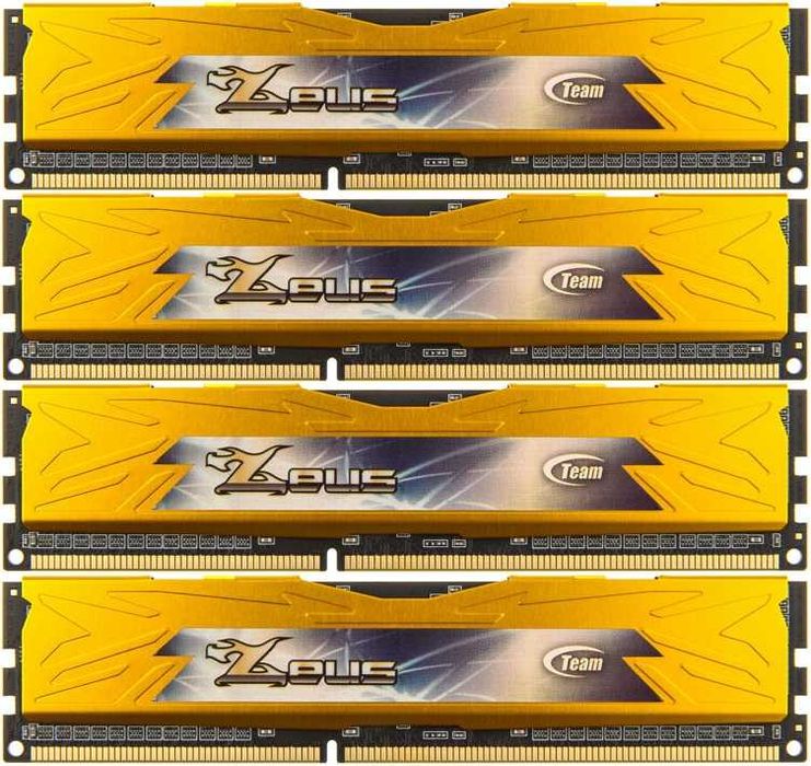 RAM 16GB 4x4gb Team Group Zeus DDR3 2133Mhz