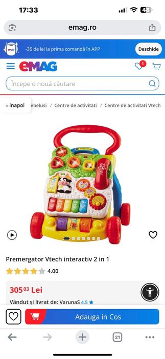 Antepremergator Vtech