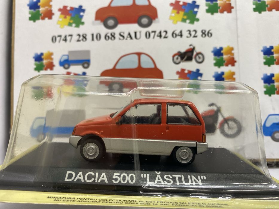 DACIA 500 LASTUN machetă auto scara 1:43(7cm) Deagostini Legenda