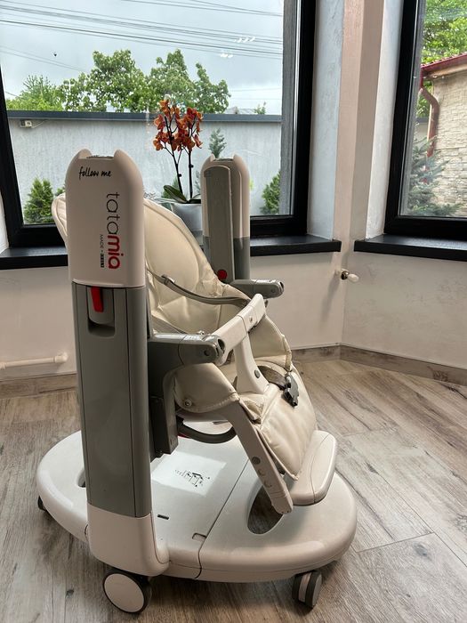 Scaun de masa Peg Perego 3 in 1 tataMIA cu balansoar