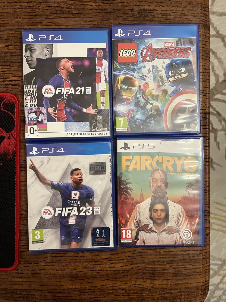 Диски с играми ps5/ps4