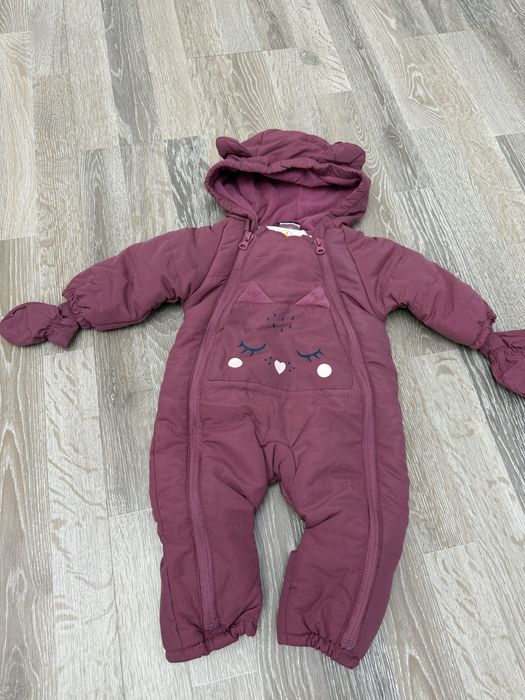 Теплые комбинезоны для девочек