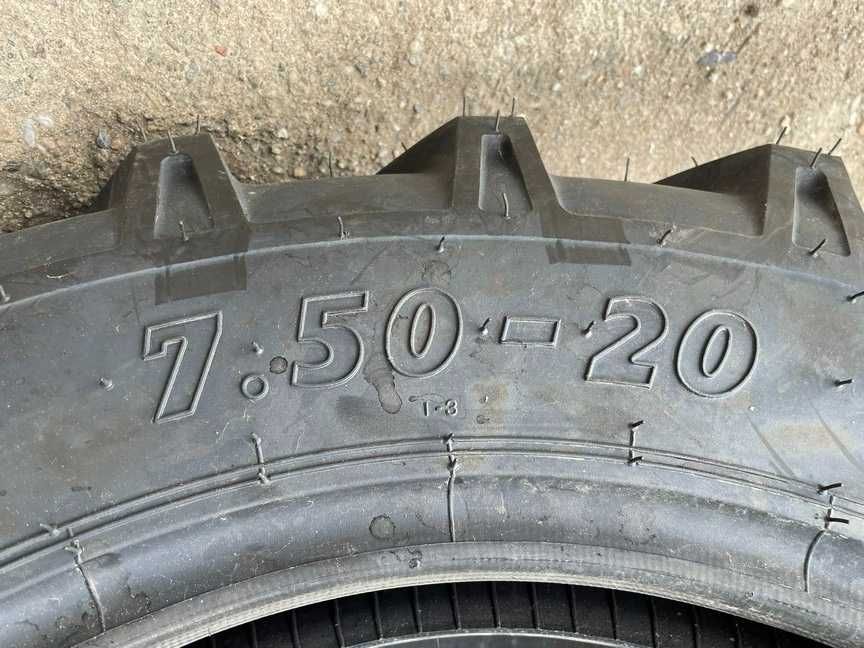 7.50-20 BKT Anvelope noi de tractor Cauciucuri 8PR livrare DTC