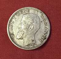 Moneda 1900, Carol I, 50 de bani