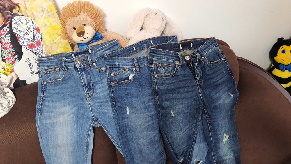 Lot blugi Stradivarius 3 perechi, non name 2 perechi