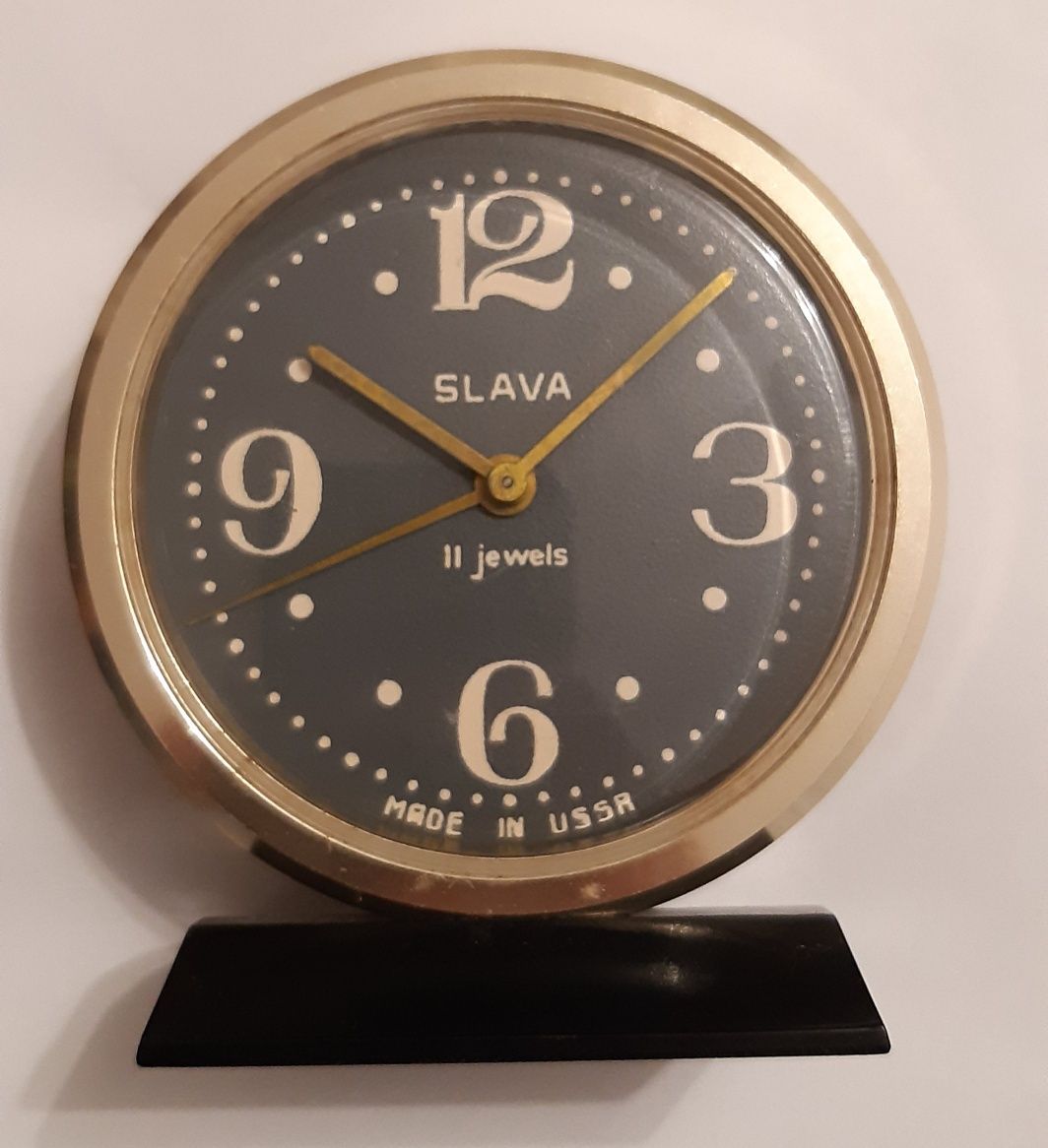 Lot piese schimb ceas rusesc desteptator Slava 11 rubine + ceas Slava