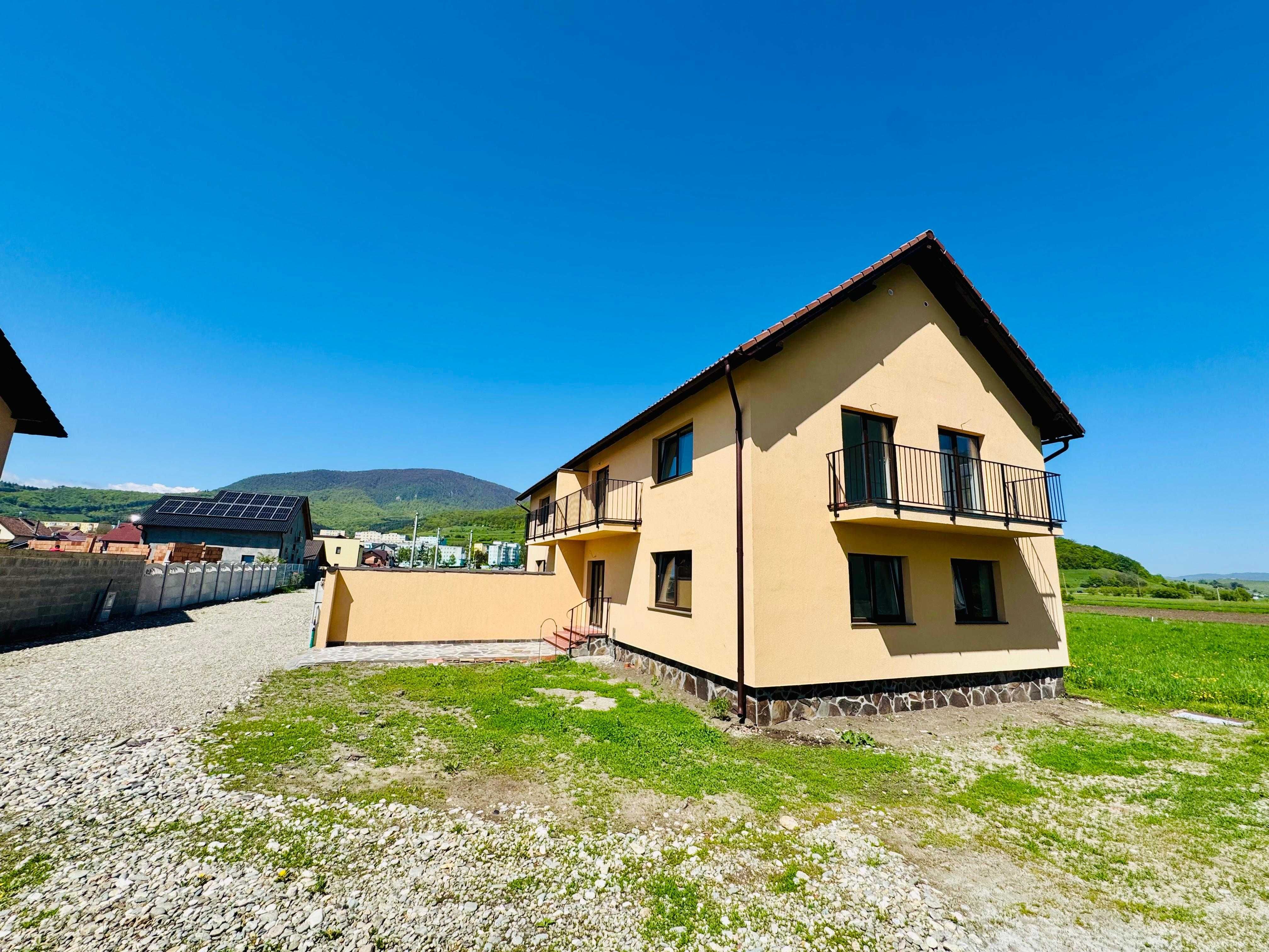 Casa (Duplex) nou construită,Brasov,Codlea Nord,P+E,118mp util