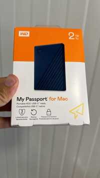 Hard disk extern Western Digital WD My Passport for Mac 2.5'' 2TB