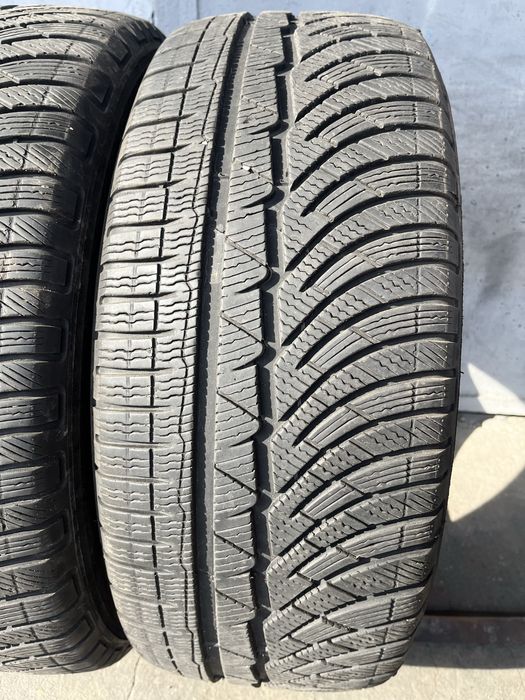 2 бр. зимни гуми 245/45/18 Michelin PA 6 mm DOT 3014
