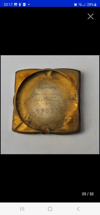 Ceas Hamilton vintage 1954