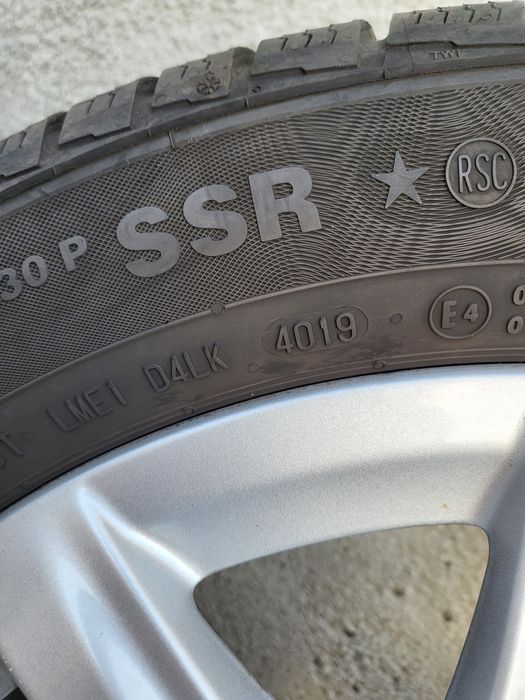 Jante aliaj BMW X1, R17, anvelope Pirelli/Continental