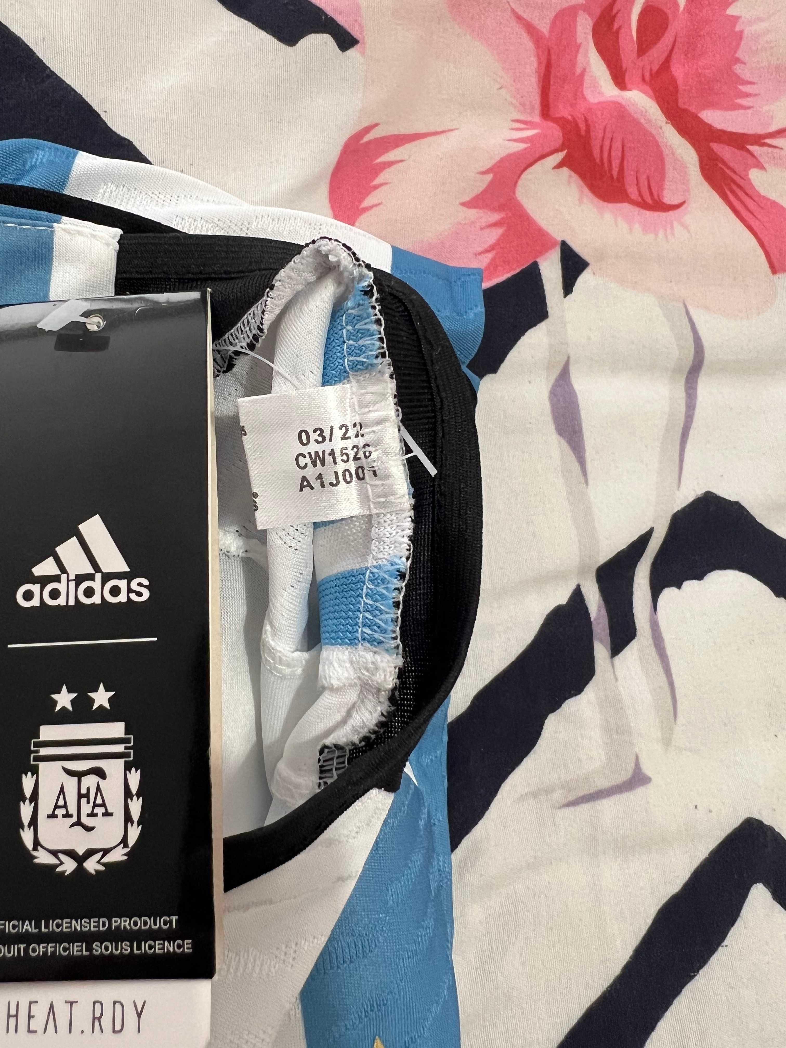 Мъжка тениска Adidas oригинална - Argentina Messi.