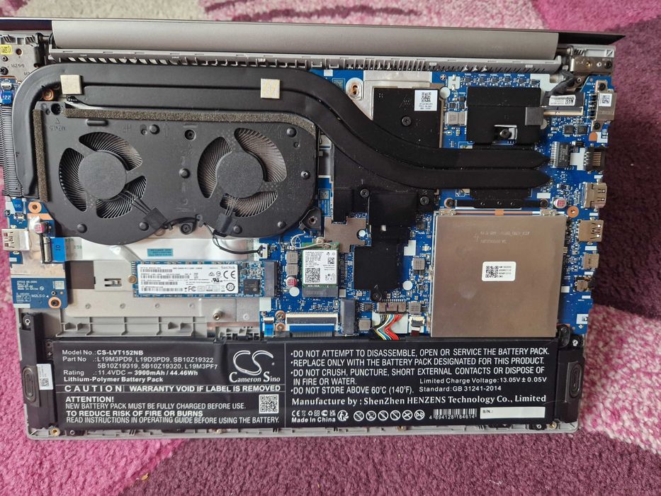 Defect ThinkBook 15p - GTX 1650 Max-Q -