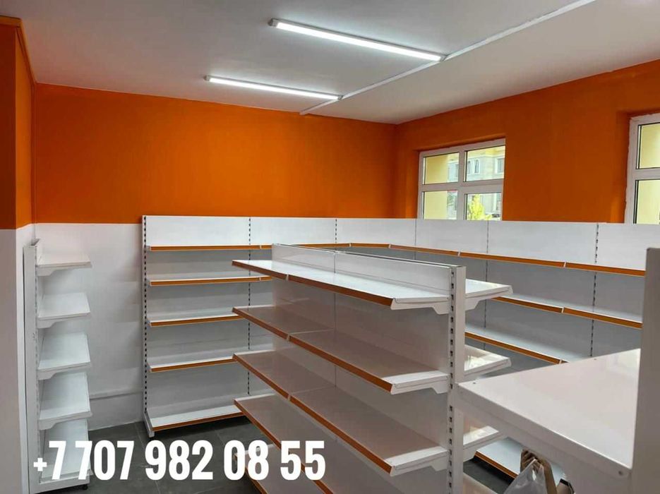 Стеллажи, полки, торговое оборудование, Жанаозен, рассрочка