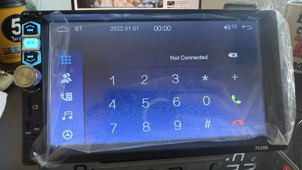 Radio auto cu bluetooth