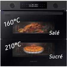 Cuptor incorporabil Samsung Series 4 ,76 L 3650 W Black,Dual Cook!