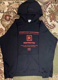 vetements restricted hoodie